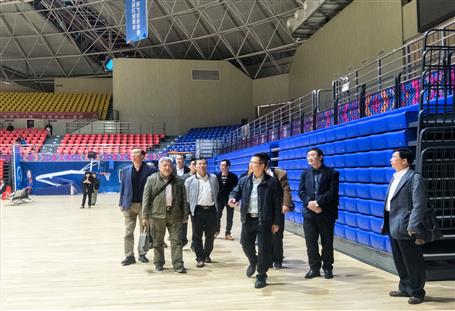 靖西市體育中心項(xiàng)目迎來中國鋼結(jié)構(gòu)金獎(jiǎng)專家組核查