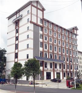 巴馬國際養(yǎng)生旅游學校實訓大樓建成交工