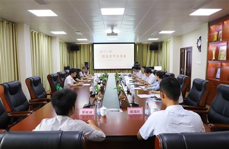 廣西生態(tài)工程職業(yè)技術(shù)學院到公司暢談校企合作