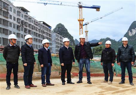 賴海標到桂金分公司項目調(diào)研指導(dǎo)工作