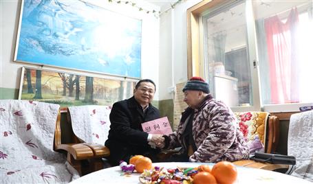 冶建公司領(lǐng)導班子新春走訪慰問丨送溫暖 傳祝福